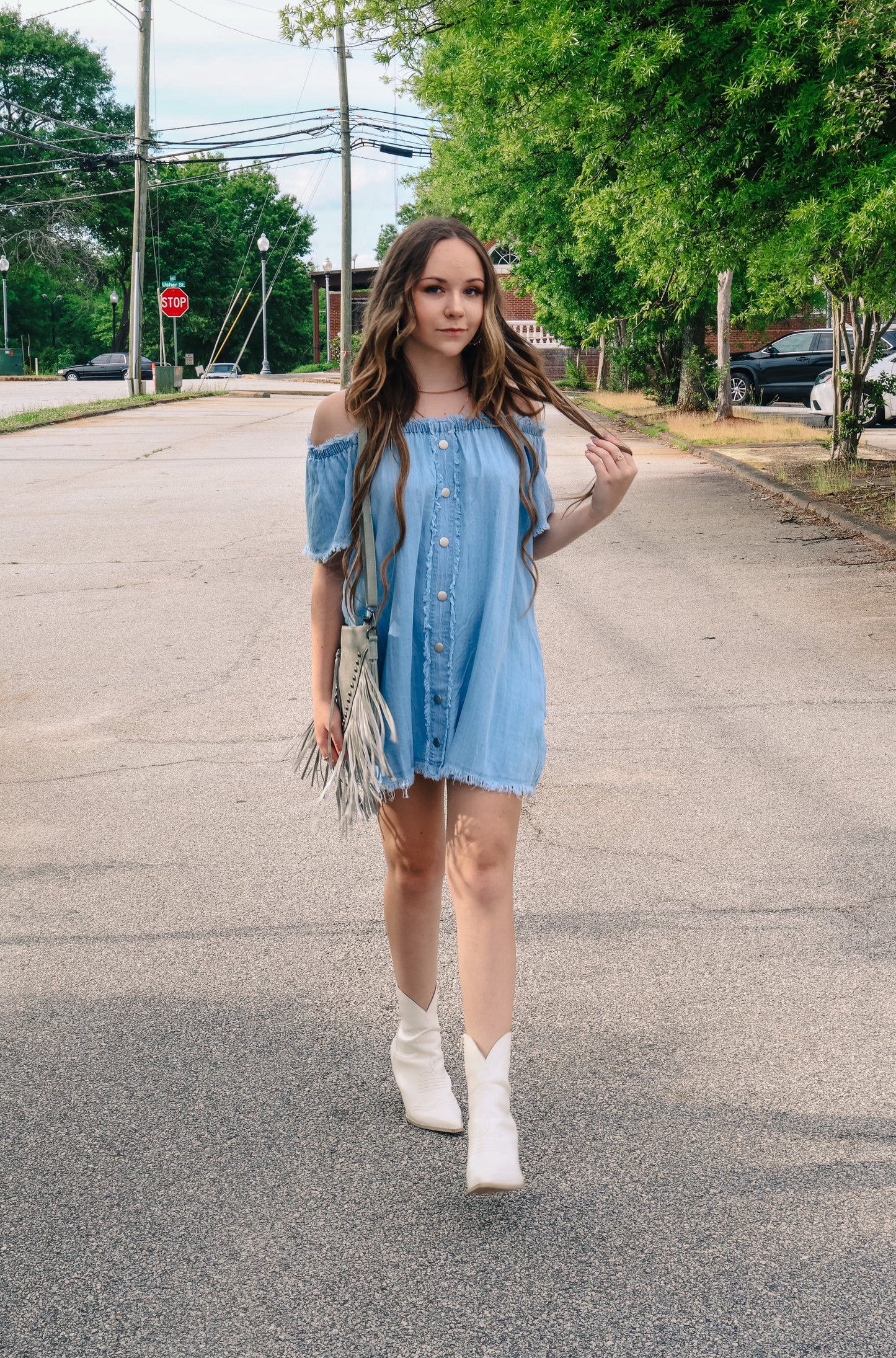 LaLa Denim Dress