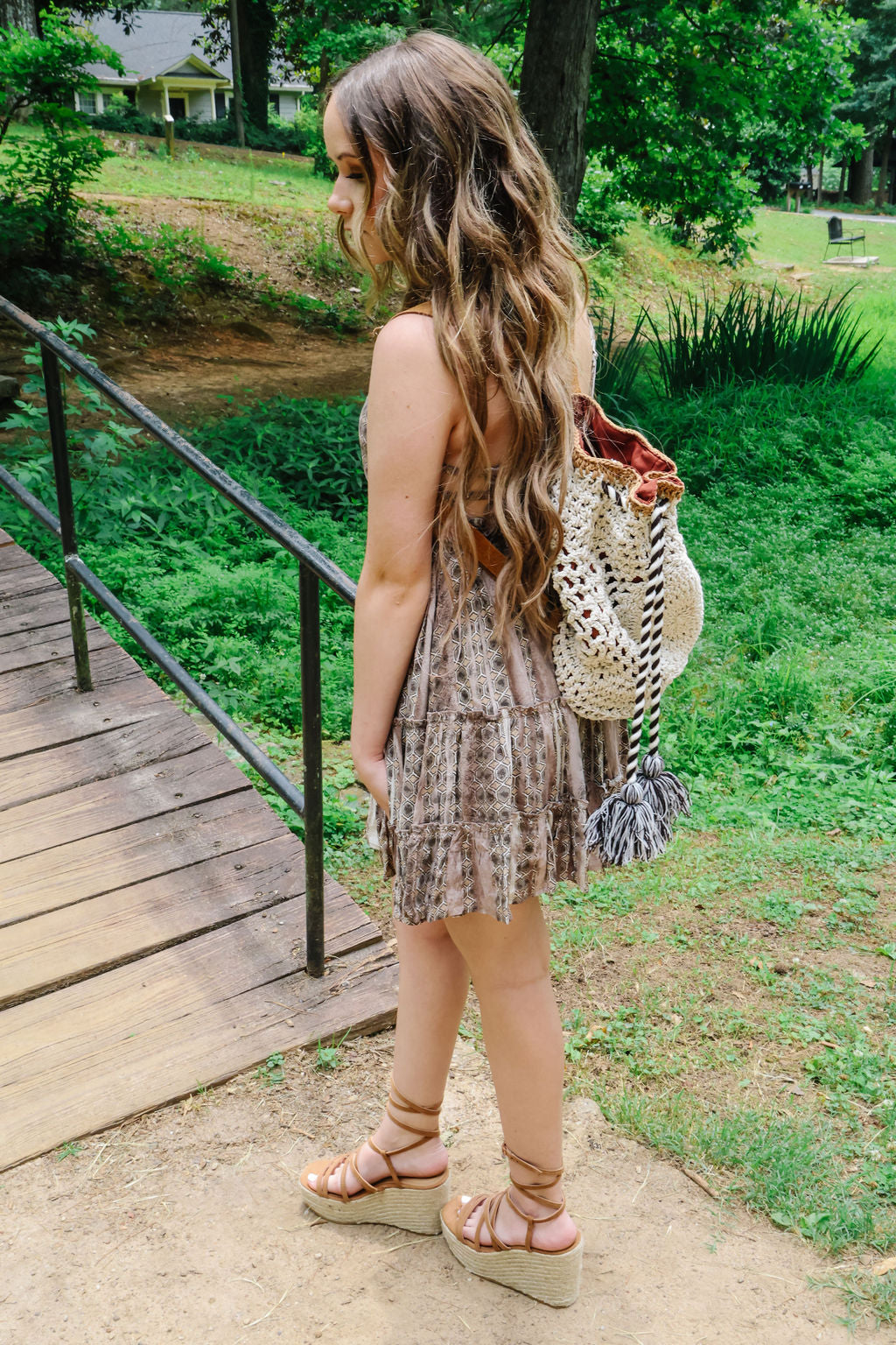 Handmade Boho Backpack