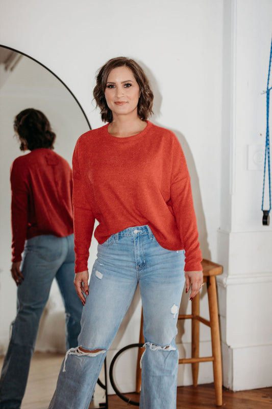 Dolman Long Sleeve Sweater