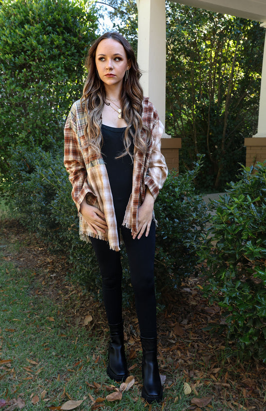 Bohemian Plaid Shirt