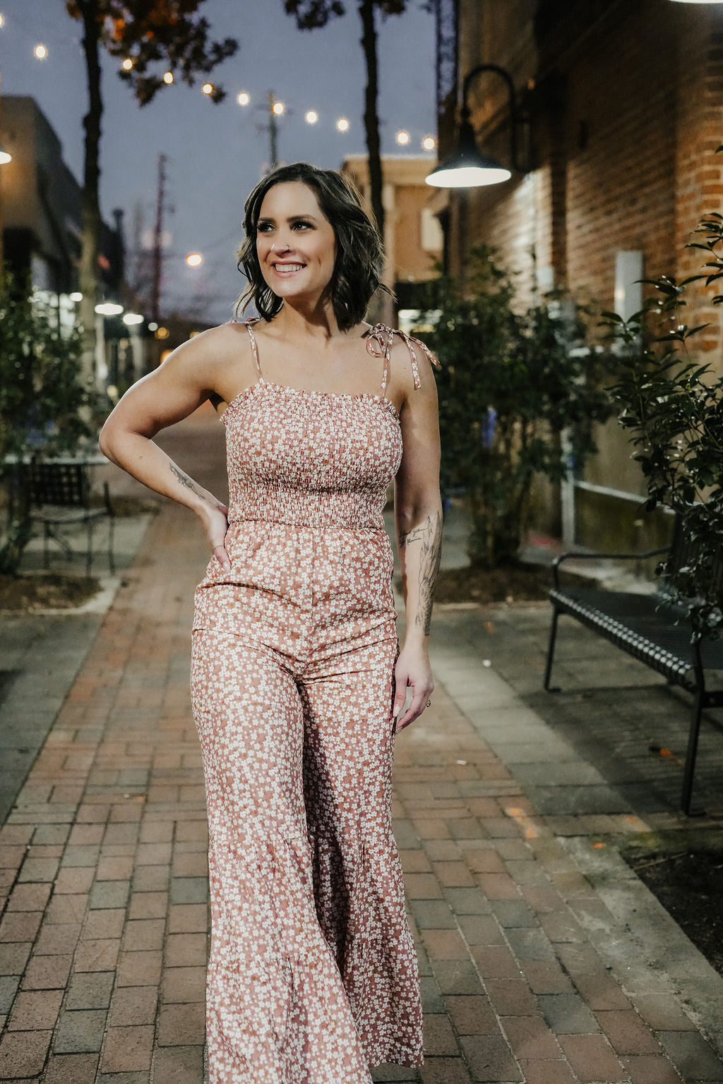 Karissa Wide Leg Jumpsuit