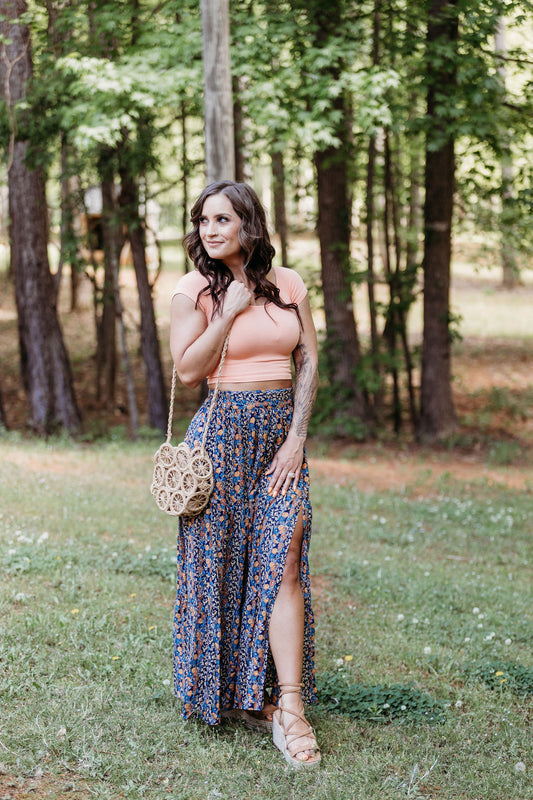 Daylily Maxi Skirt