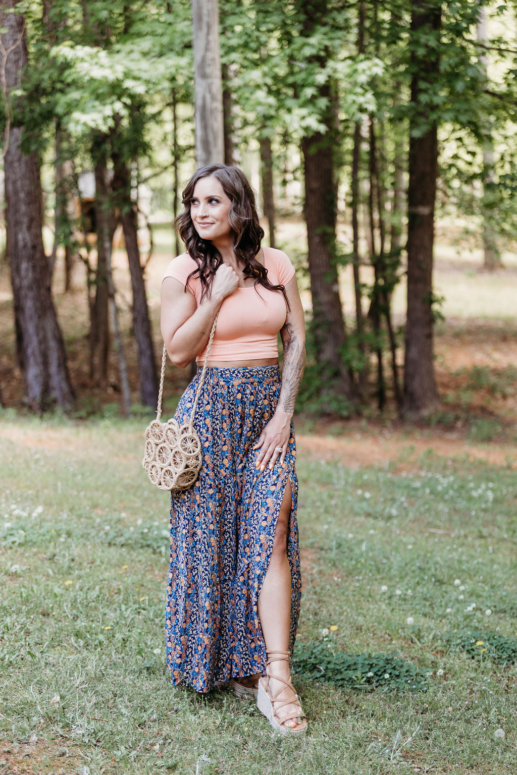 Daylily Maxi Skirt