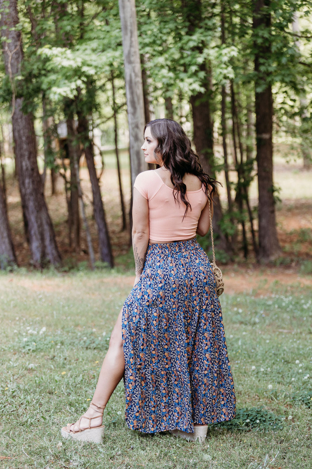 Daylily Maxi Skirt