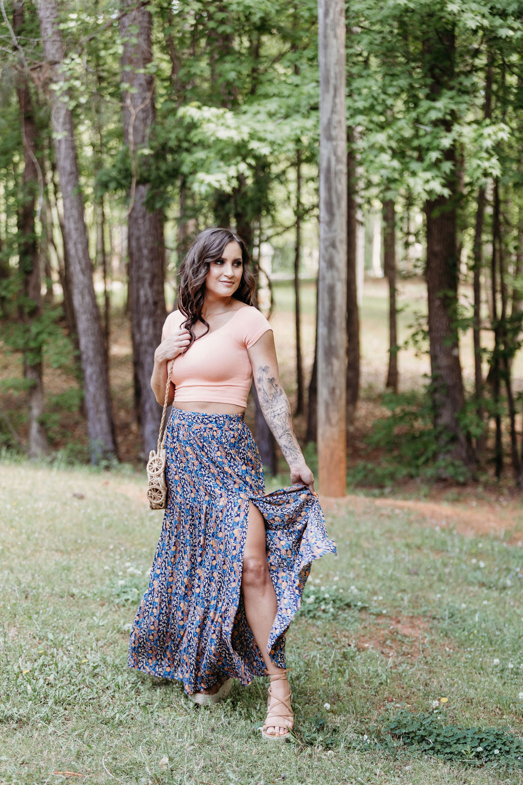 Daylily Maxi Skirt