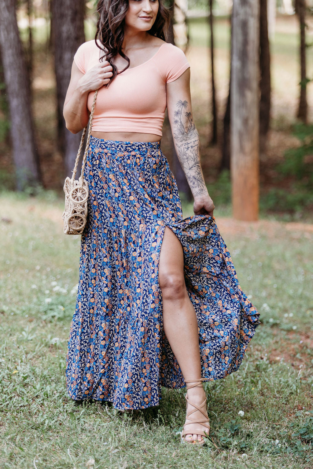 Daylily Maxi Skirt