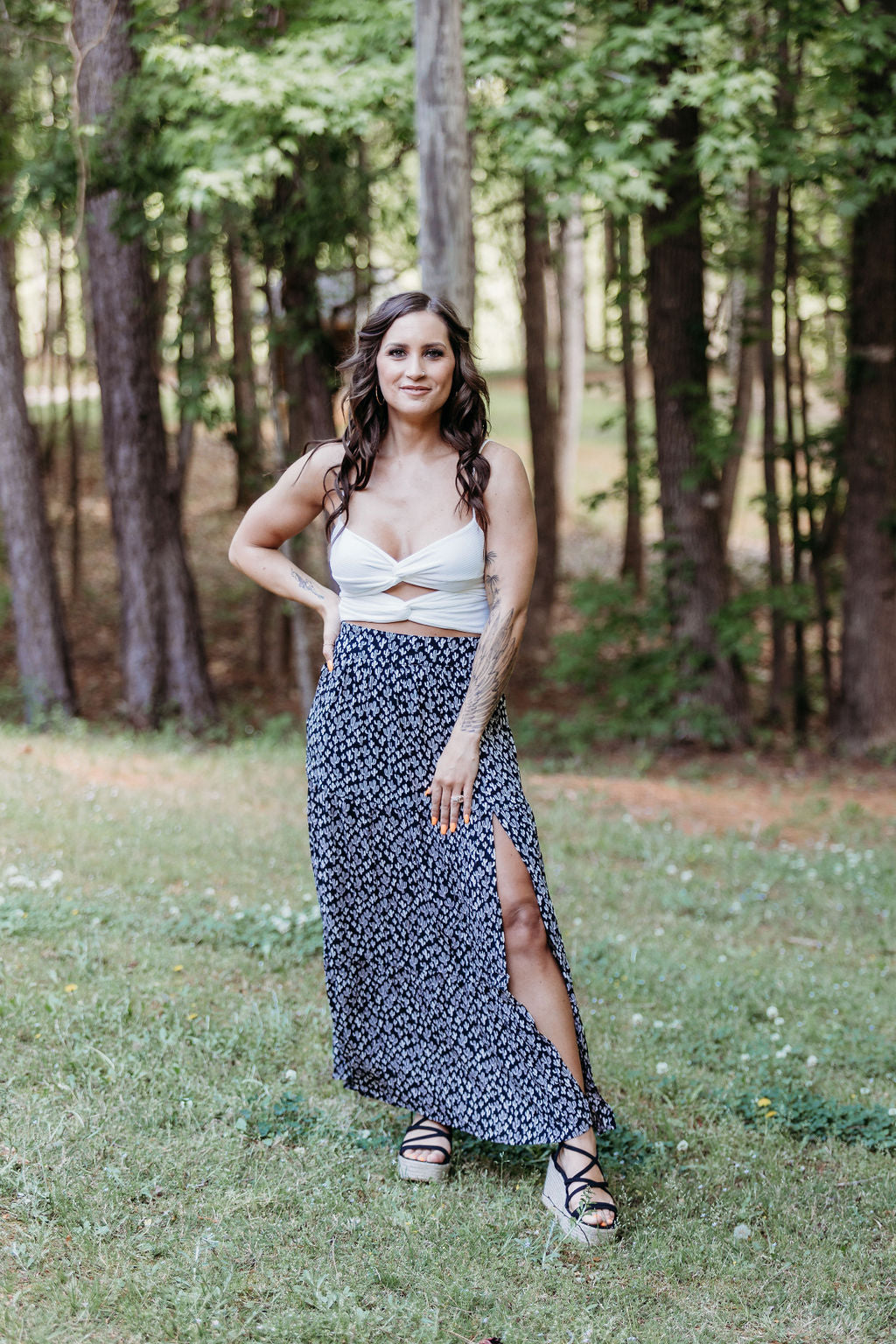 Cactus Maxi Skirt