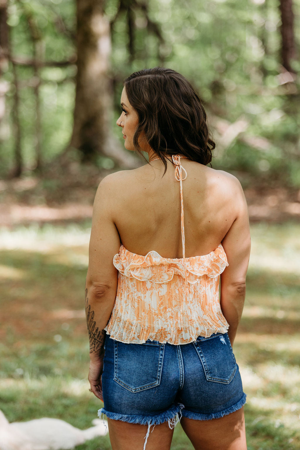 Creamsicle Floral Cami