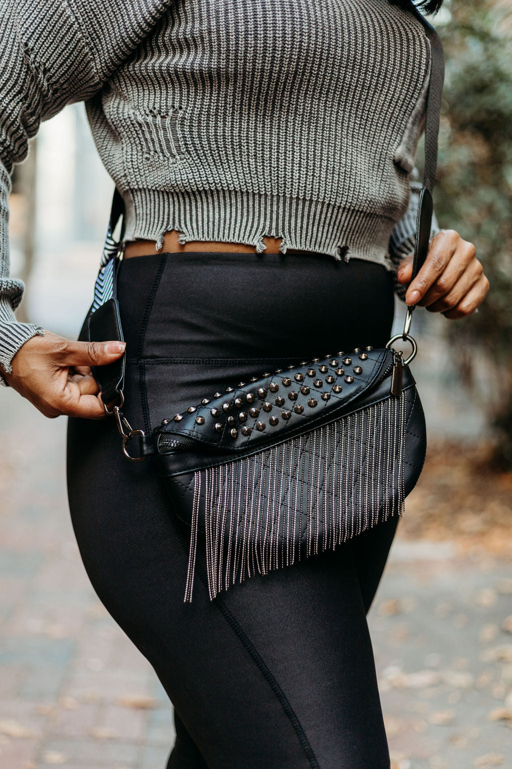 Fringe Belt Bag