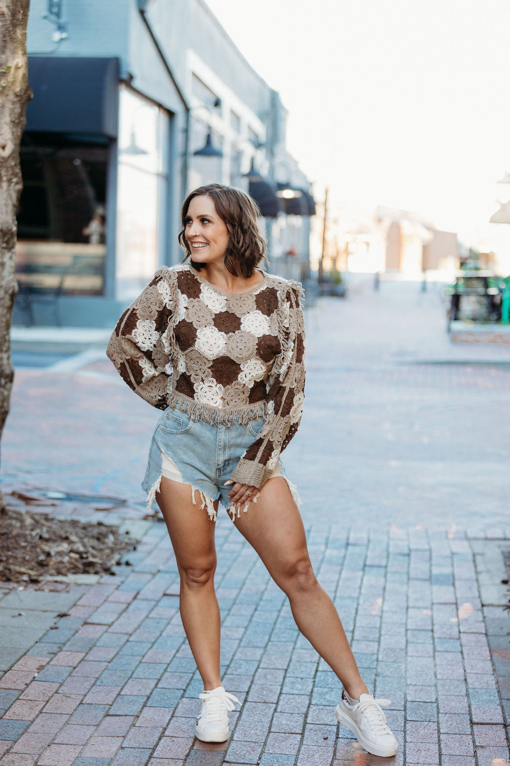 Autumn Distressed Shorts