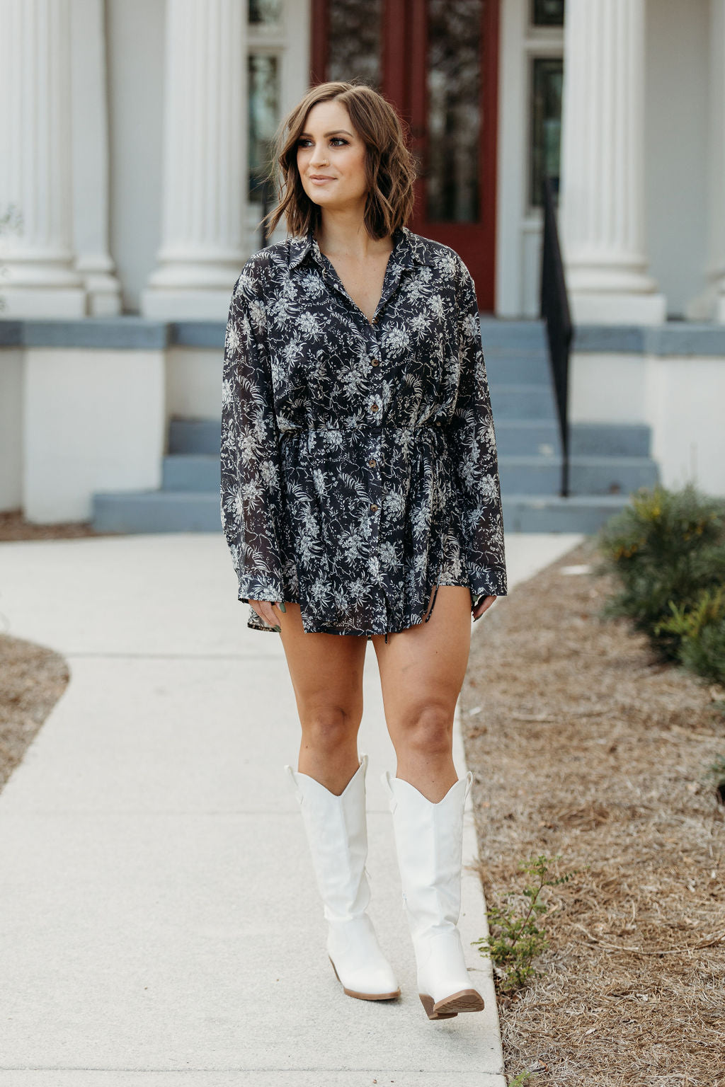 Alicia Floral Romper