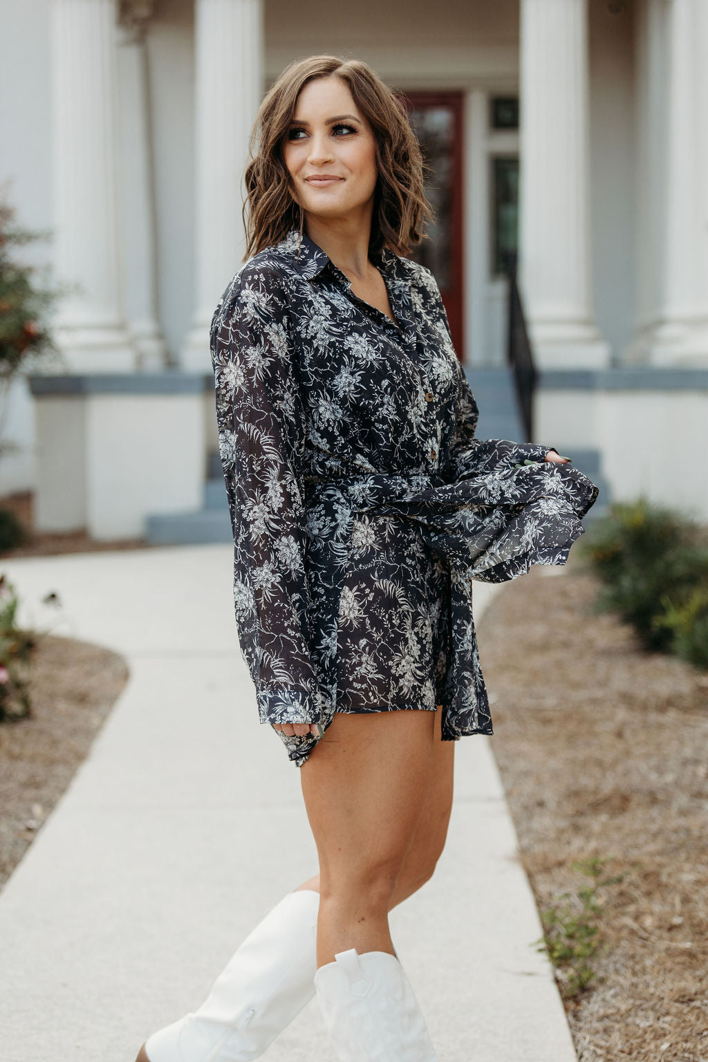 Alicia Floral Romper