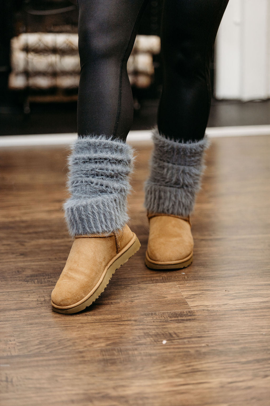 Eyelash Leg Warmers