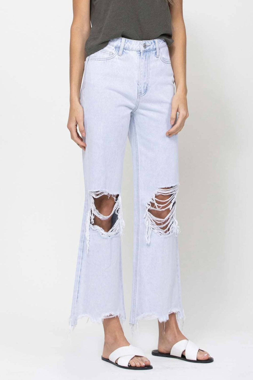 Leslie Crop Flares