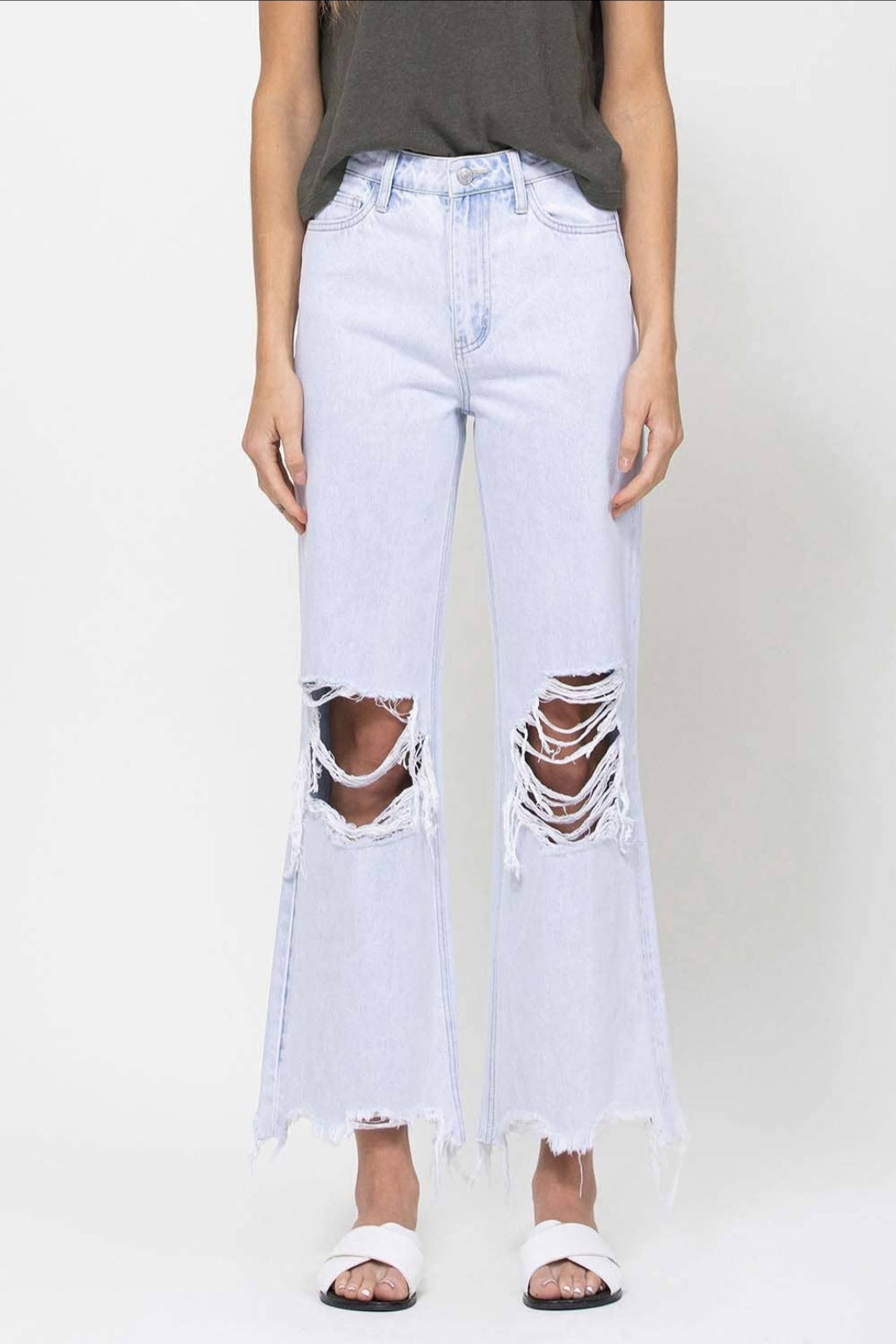 Leslie Crop Flares