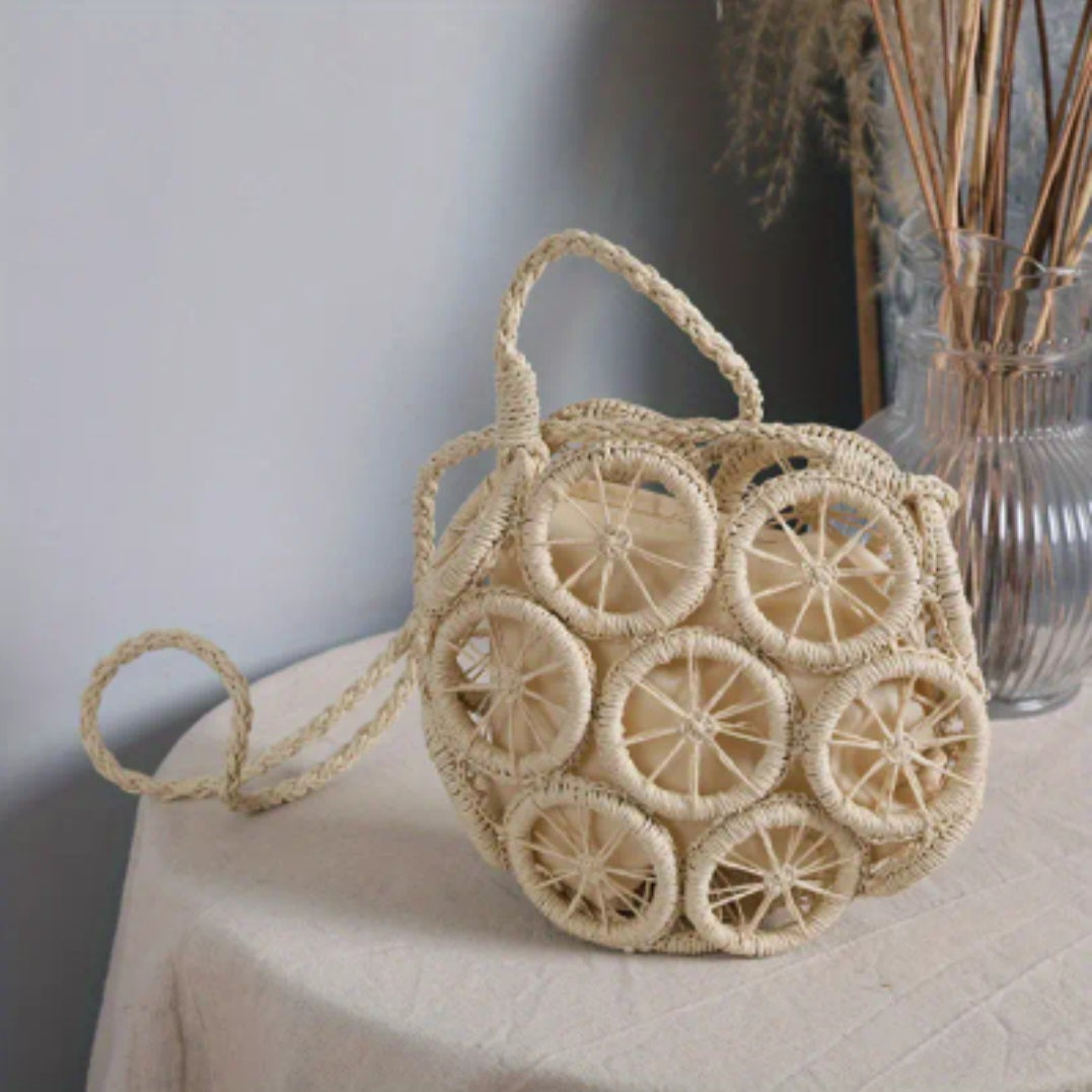 Woven Straw Bag