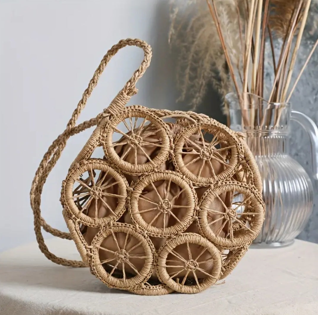 Woven Straw Bag