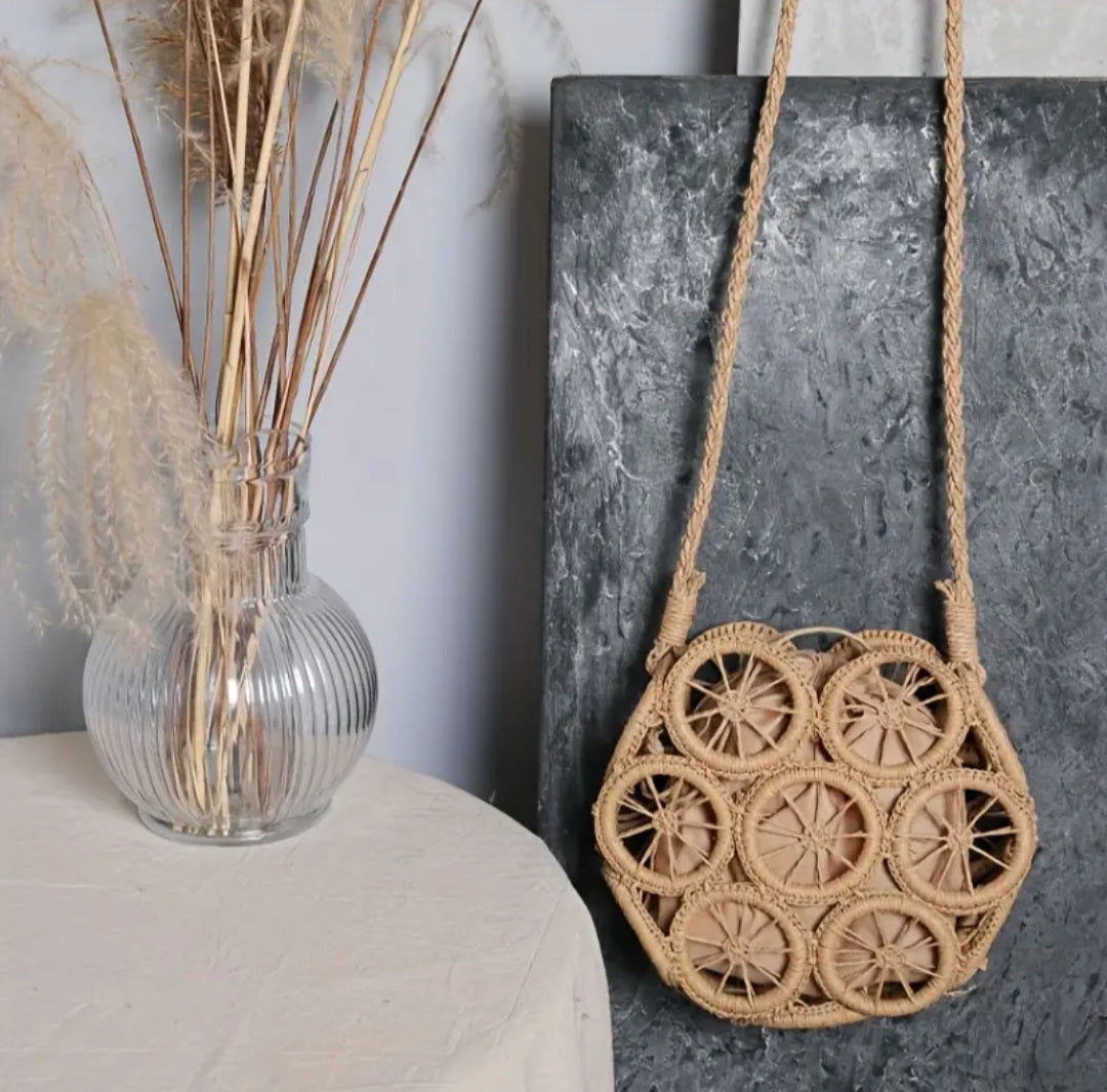 Woven Straw Bag