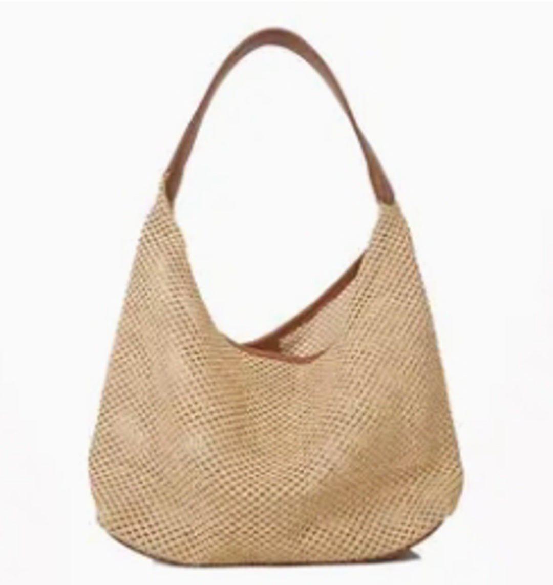 Trendy Straw Beach Bag