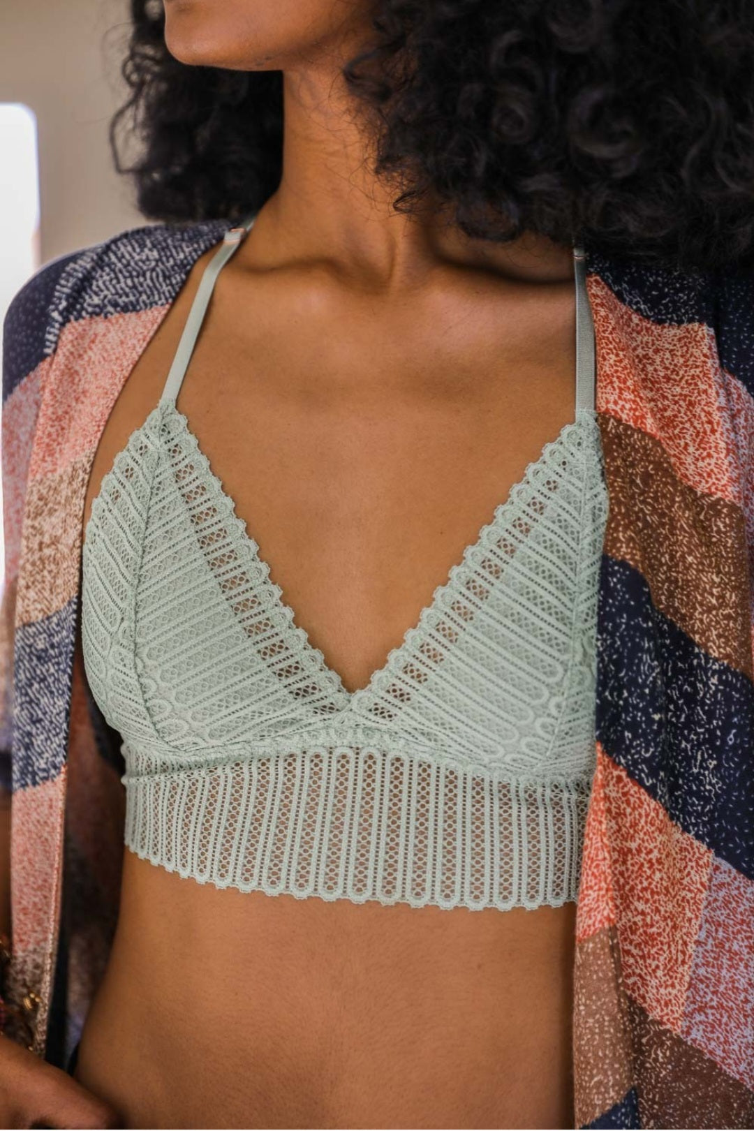 Laced Racerback Bralette