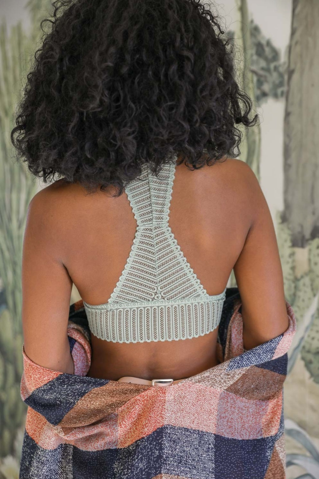 Laced Racerback Bralette