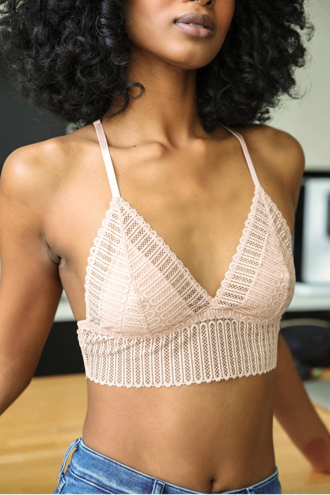 Laced Racerback Bralette